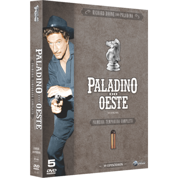 Box Paladino Do Oeste - Primeira Temporada Completa (5 DVD's)