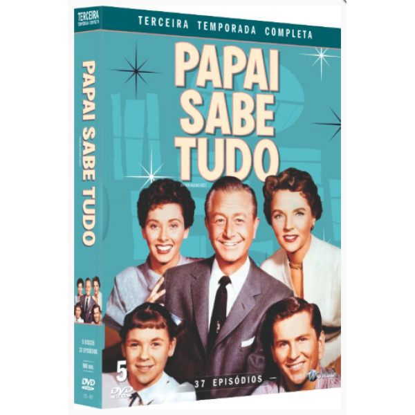 Box Papai Sabe Tudo - Terceira Temporada Completa (5 DVD's)
