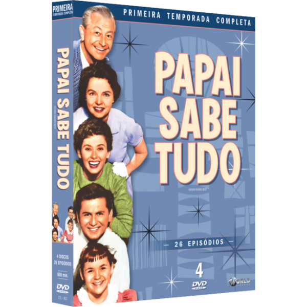 Box Papai Sabe Tudo - Primeira Temporada Completa (4 DVD's)