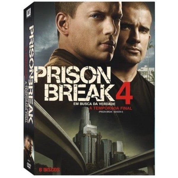 Box Prison Break - A Quarta Temporada (6 DVD's)