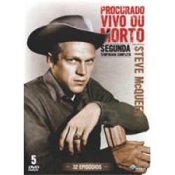 Box Procurado Vivo ou Morto - Segunda Temporada Completa (5 DVD's)