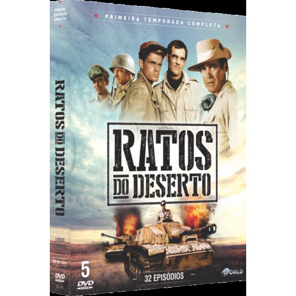 Box Ratos Do Deserto - Primeira Temporada Completa (5 DVD's)