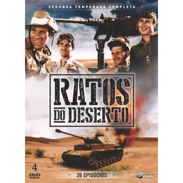 Box Ratos Do Deserto - Segunda Temporada Completa (4 DVD's)