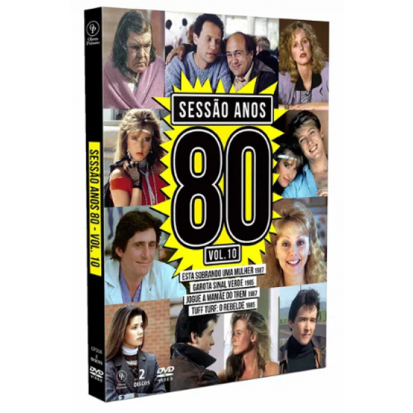 Box Sessão Anos 80 - Vol. 10 (2 DVD's)