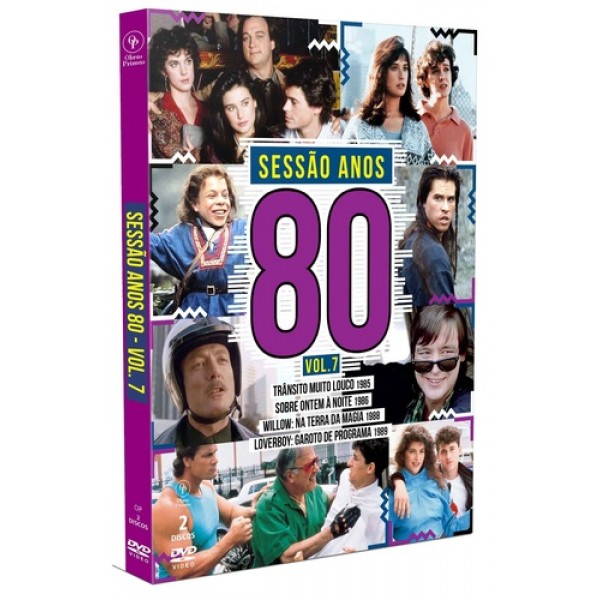 DVD Sessão Anos 80 Vol. 7 (DUPLO)