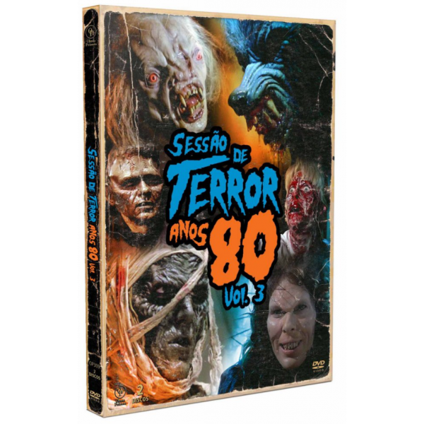 Box Sessão de Terror Anos 80 - Vol. 3 (2 DVD's)