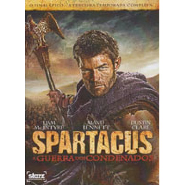 Box Spartacus - Guerra Dos Condenados: A Terceira Temporada Completa (4 DVD's)