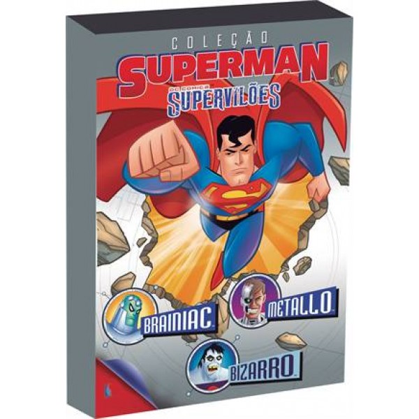 Box Coleção Superman - Supervilões (3 DVD's)