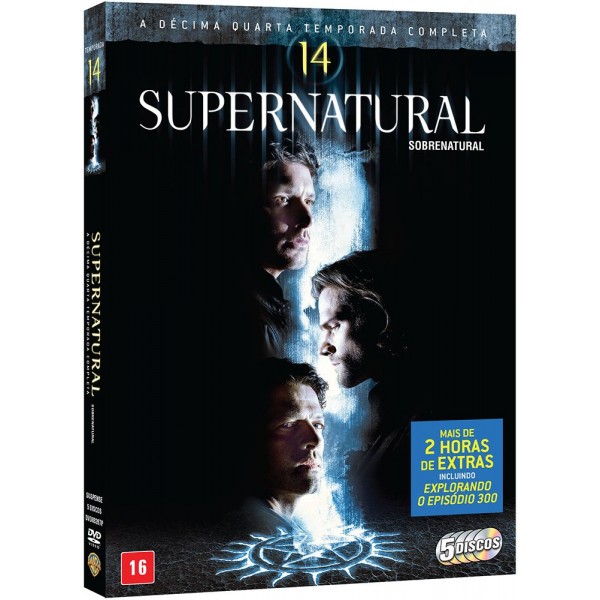 Box Supernatural - A Décima Quarta Temporada Completa (5 DVD's)