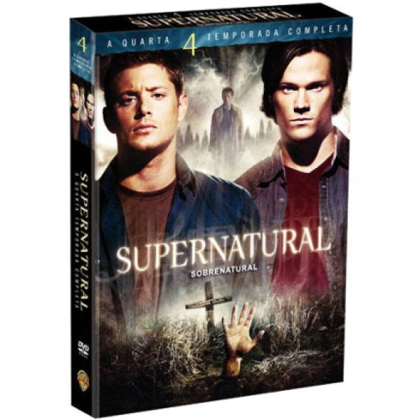 Box Supernatural - A Quarta Temporada Completa (6 DVD's)