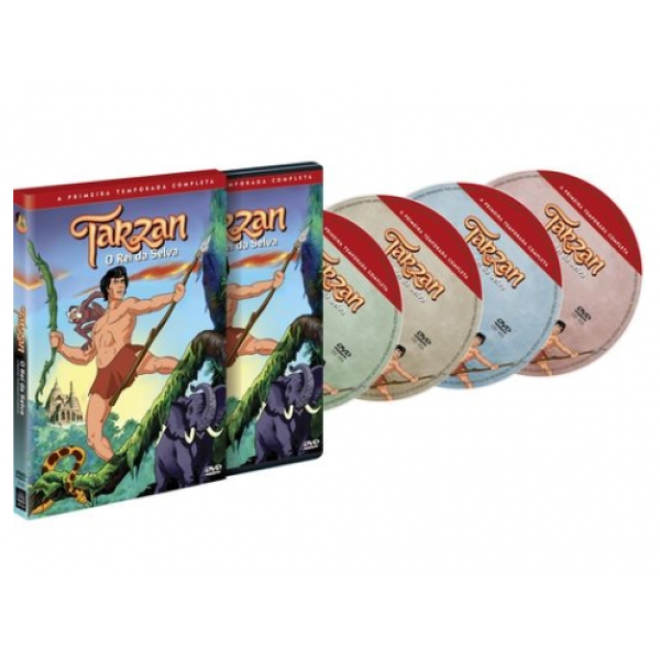 Box Tarzan - O Rei Da Selva (4 DVD's)