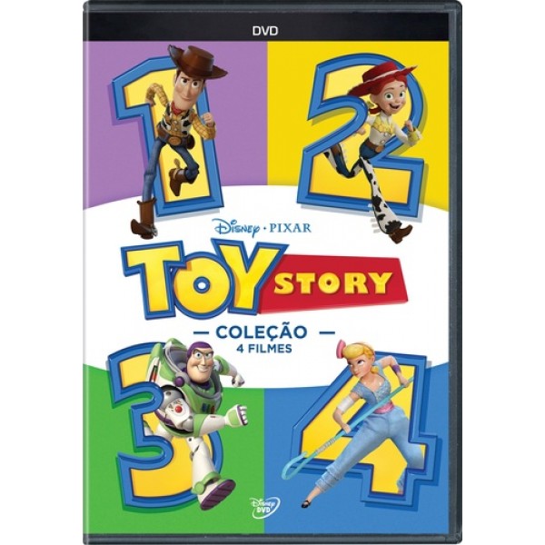 Box Toy Story - Coleção 4 Filmes (4 DVD's)