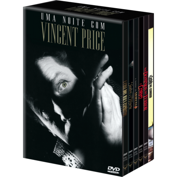 Box Uma Noite Com Vincent Price (6 DVD's)