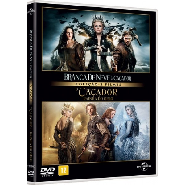 DVD Branca De Neve E O Caçador/O Caçador E A Rainha Do Gelo (DUPLO)