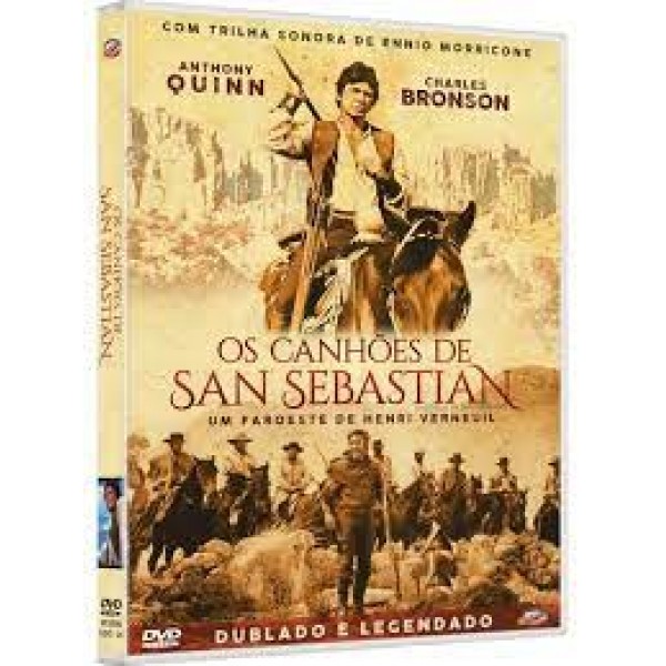 DVD Os Canhões De San Sebastian