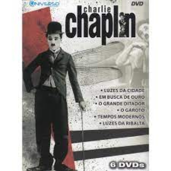 Box Charlie Chaplin - Da Produtora Àgata (6 DVD's)