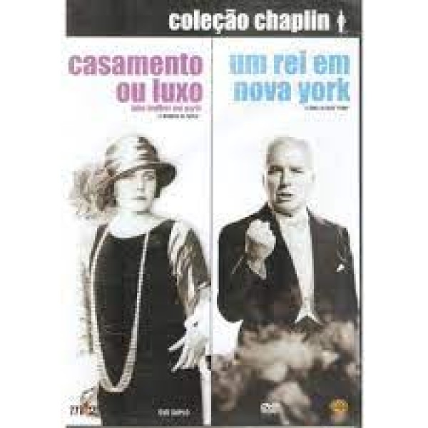 DVD Coleção Chaplin - Casamento Ou Luxo / Um Rei Em Nova York (DUPLO)