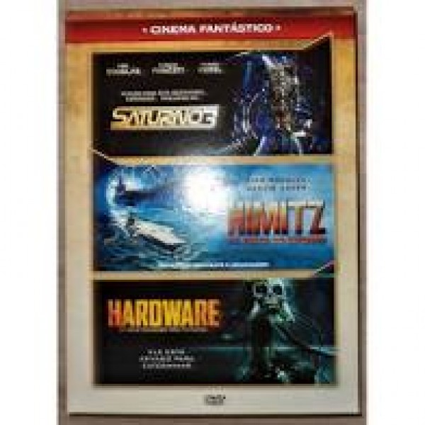 Box Cinema Fantástico: Saturno 3 - Nimitz: De Volta Ao Inferno - Hardware: O Destruidor Do Futuro (3DVD's)