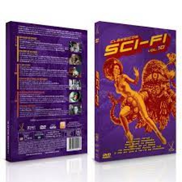 Box Clássicos Sci-Fi - Vol. 10 (3 DVD's)