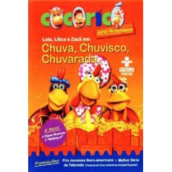 DVD Cocoricó - Lola, Lilica e Zazá Em: Chuva, Chuvisco, Chuvarada (Série Personagens)