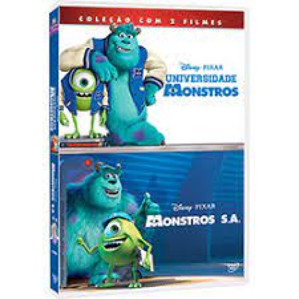 DVD Universidade Monstros + Monstros S.A. (2 Discos)
