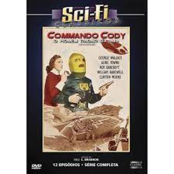 DVD Commando Cody - O Homem Radar da Lua (12 Episódios - Série Completa)