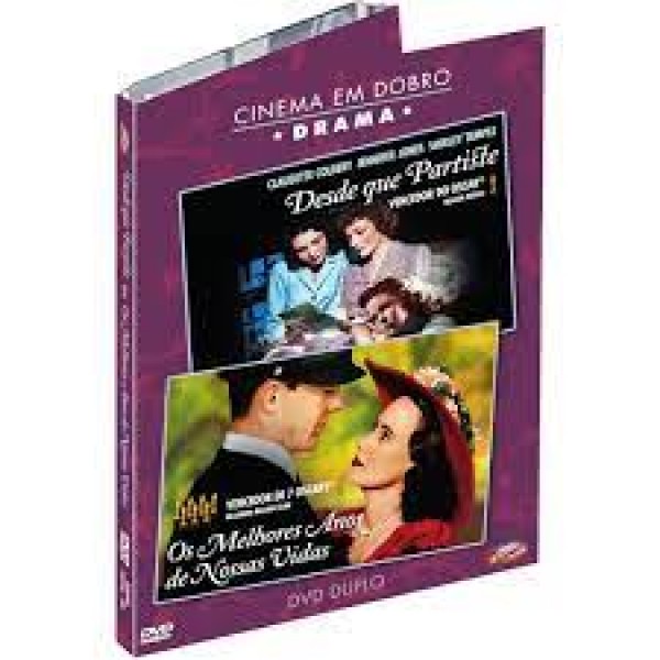 DVD Desde Que Partiste / Os Melhores Anos De Nossas Vidas - Cinema Em Dobro Drama (DUPLO - Digipack)