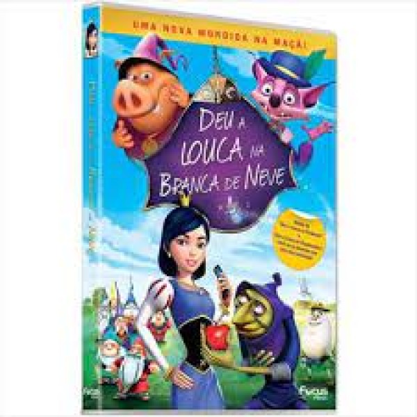 DVD Deu A Louca Na Branca De Neve