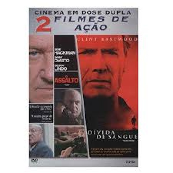 DVD Cinema Em Dose Dupla - Dívida De Sangue / O Assalto (2 DVD's)