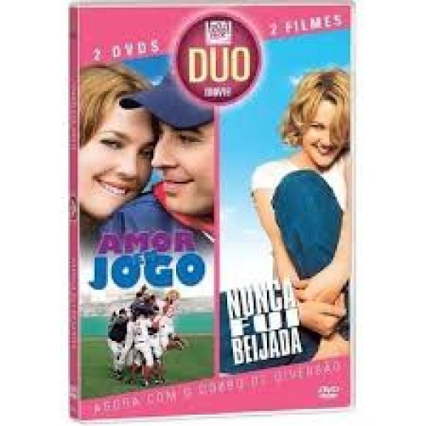 DVD Amor Em Jogo / Nunca Fui Beijada - Duo Movie (Slim - DUPLO)