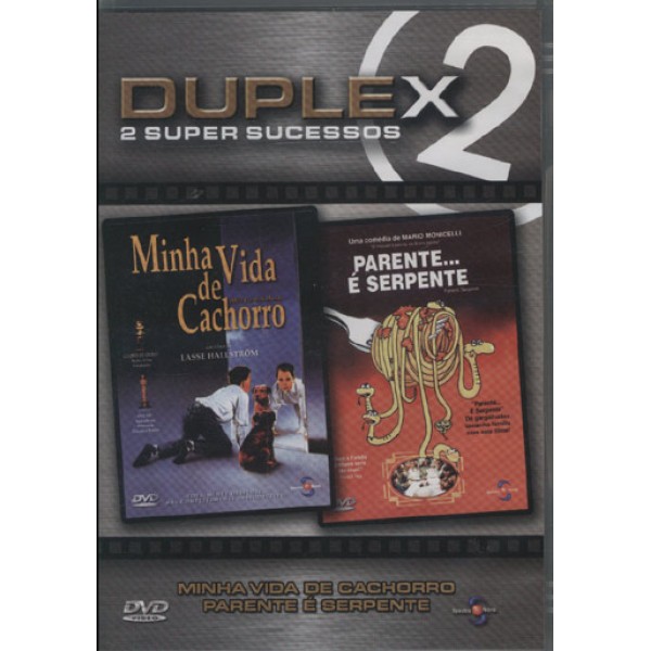 DVD Minha Vida De Cachorro / Parente É Serpente (2 Super Sucessos)