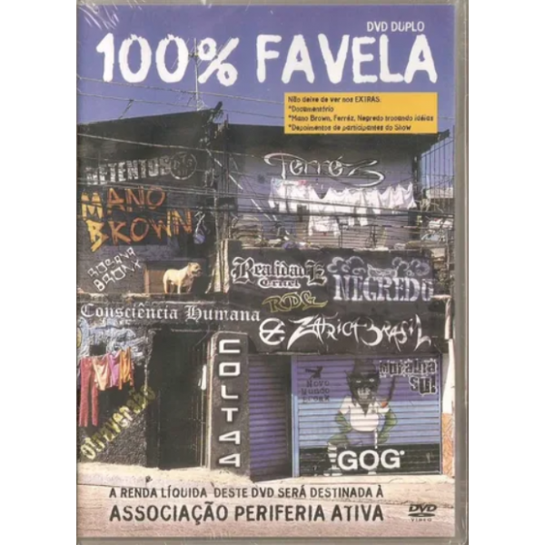 DVD 100% Favela (DUPLO)