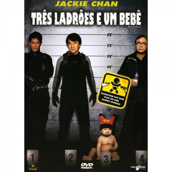 DVD Três Ladrões E Um Bebê