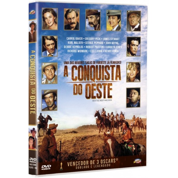 DVD A Conquista do Oeste