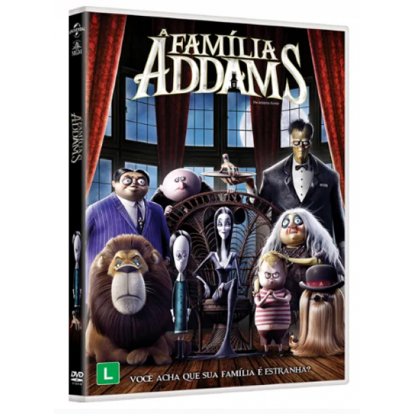 DVD A Família Addams (2020)