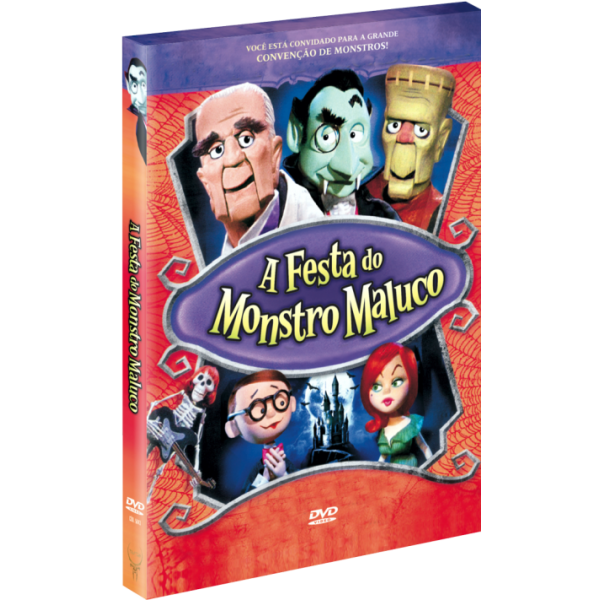 DVD A Festa do Monstro Maluco