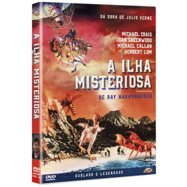 DVD A Ilha Misteriosa