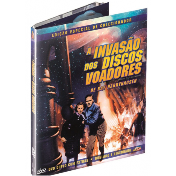 DVD A Invasão Dos Discos Voadores (DUPLO)