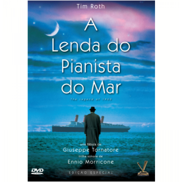 DVD A Lenda Do Pianista Do Mar