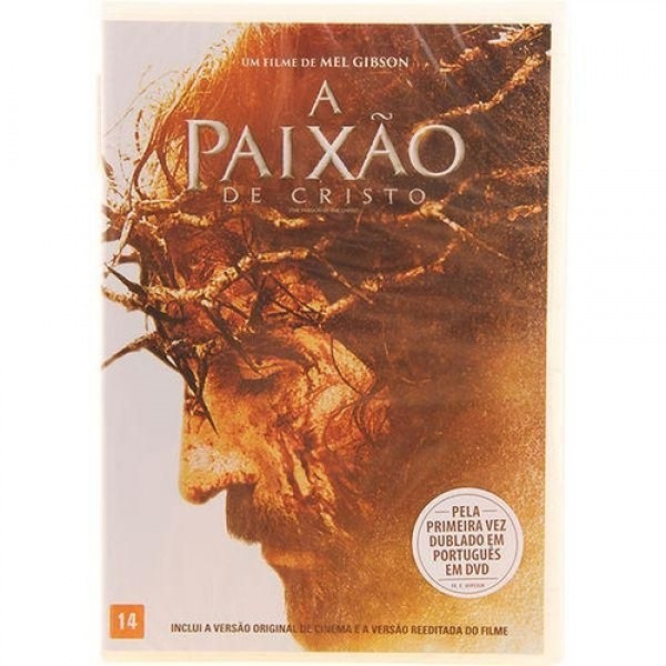 DVD A Paixão De Cristo (Edição Especial - Inclui Dublagem Em Português)