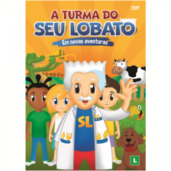 DVD A Turma Do Seu Lobato Vol. 3