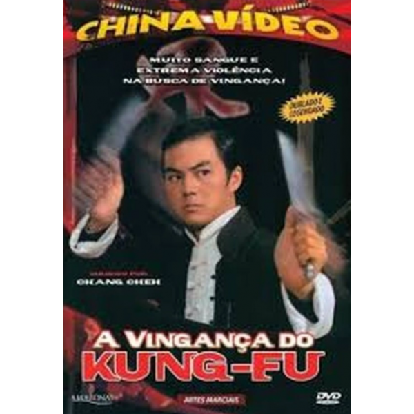 DVD A Vingança Do Kung-Fu