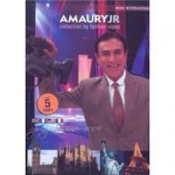 Box Amaury Jr - Collection By Fashion Vídeo: Moda Internacional (5 DVD's - Digipack)