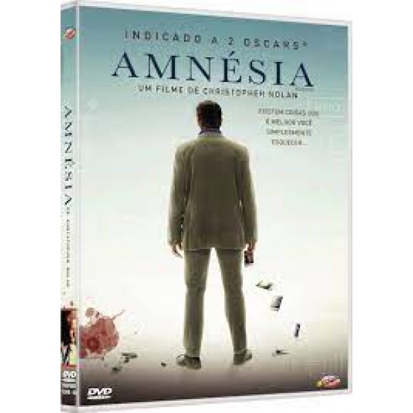 DVD Amnésia (Um Filme De Christopher Nolan)