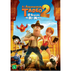 DVD As Aventuras De Tadeo 2 - O Segredo Do Rei Midas