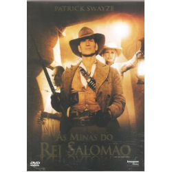 DVD As Minas Do Rei Salomão (Patrick Swayze)
