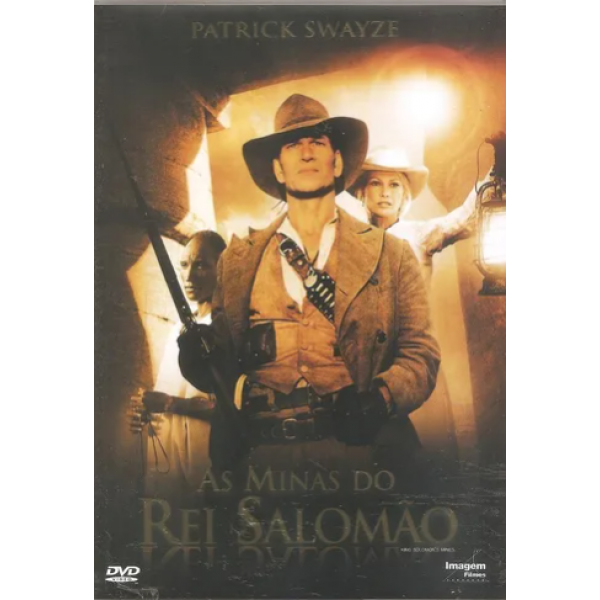 DVD As Minas Do Rei Salomão (Patrick Swayze)