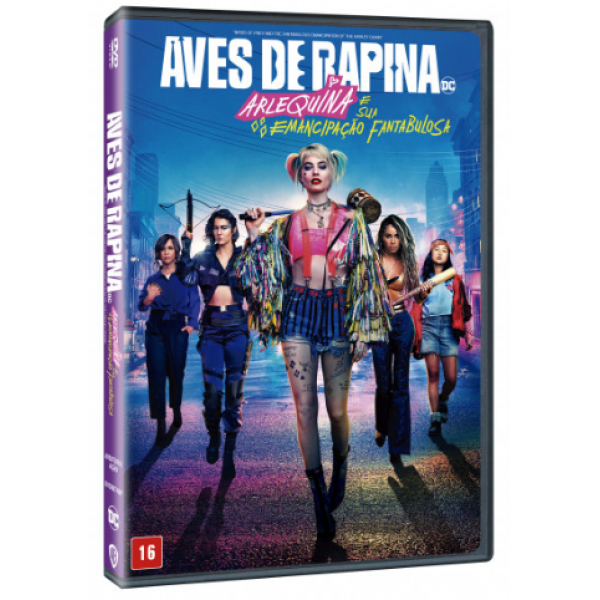 DVD Aves de Rapina - Arlequina e Sua Emancipação Fantabulosa