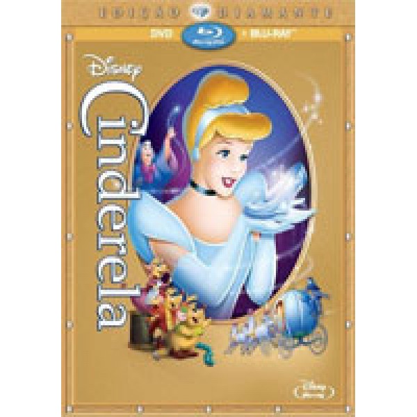 DVD + Blu-Ray Cinderela - Edição Diamante