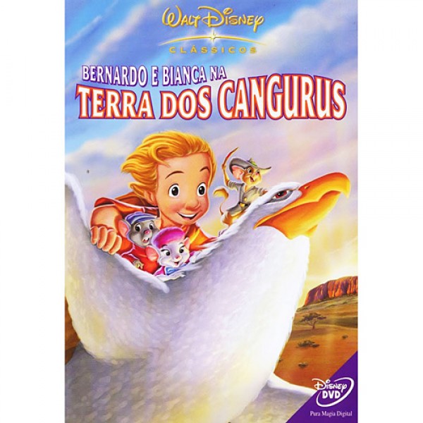 DVD Bernardo E Bianca Na Terra Dos Cangurus